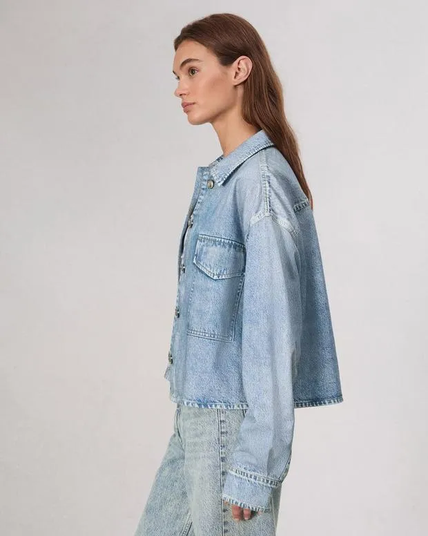 Women MiramarJackets and Coats rag and bone Miramar Terry Jaiden Jacket Valentina