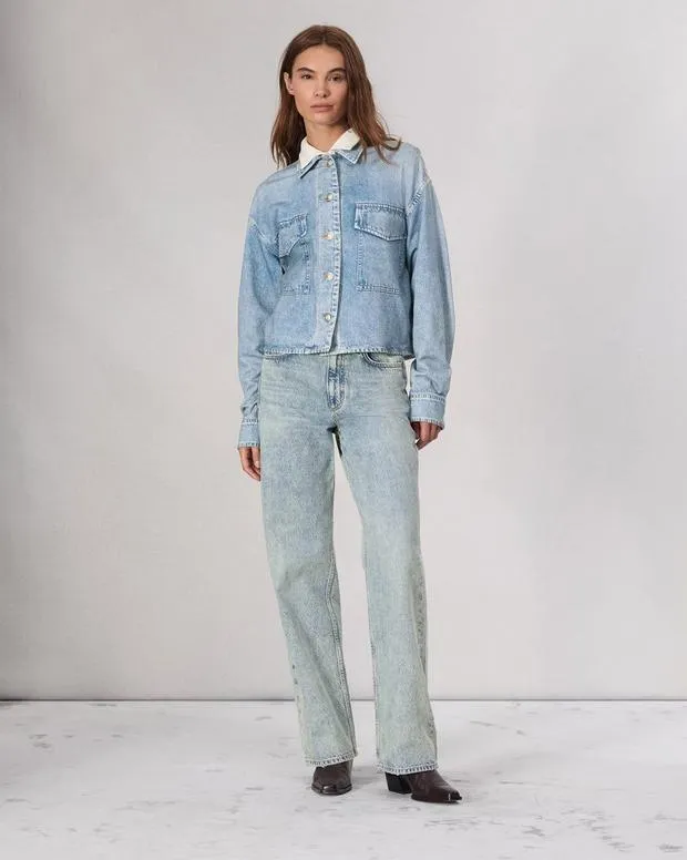Women MiramarJackets and Coats rag and bone Miramar Terry Jaiden Jacket Valentina