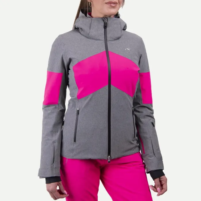 Women Monarch Jacket Grey Melange KJUS Jackets and Vests