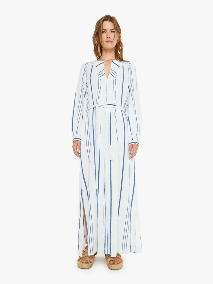 Women Mother Denim Ellys Dress Cloud Blue