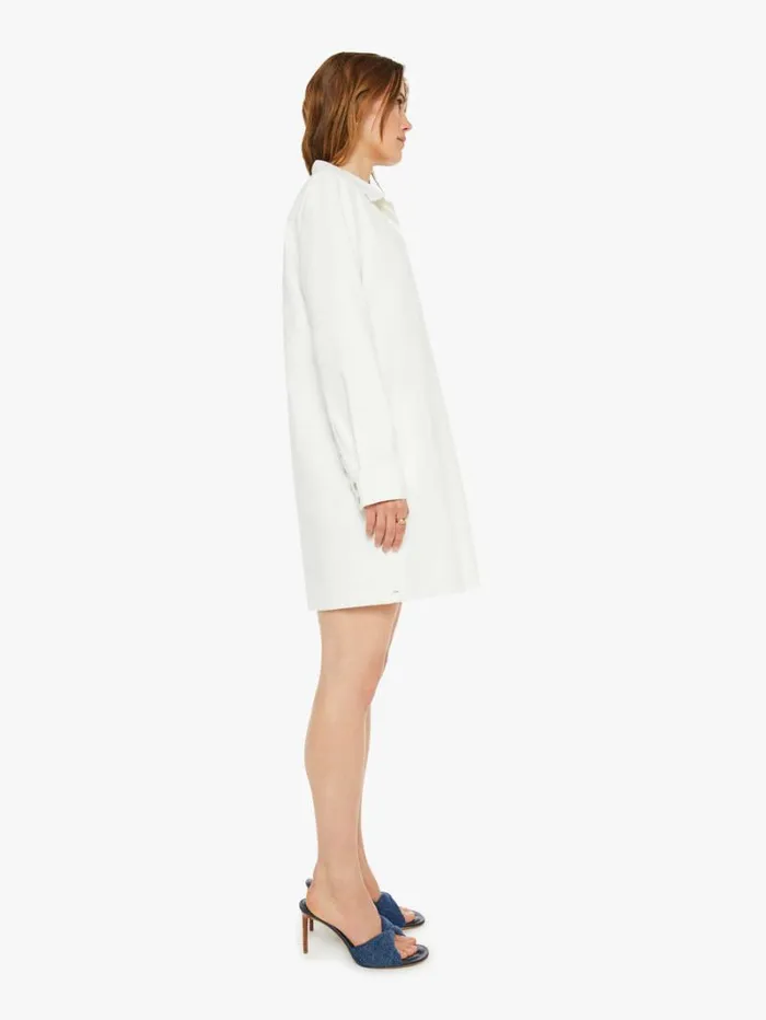 Women Mother Denim Max Dress White Women Mother Denim Max Dress White