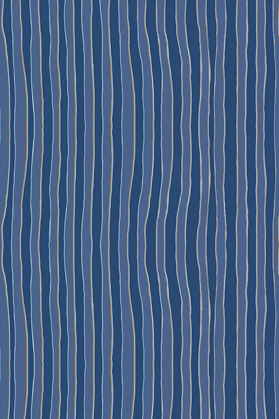 Women Natalie Martin Dresses Alex Midi With Sash Batik Stripe Navy