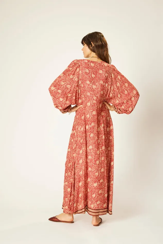 Women Natalie Martin Dresses Alice Dress Water Lily Terracotta