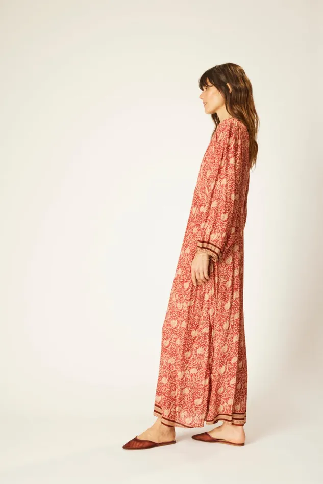 Women Natalie Martin Dresses Alice Dress Water Lily Terracotta