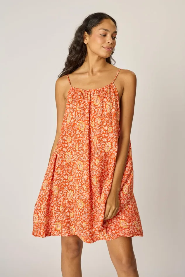 Women Natalie Martin Dresses Anya Dress Floral Print Tuscany Sun