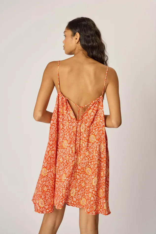 Women Natalie Martin Dresses Anya Dress Floral Print Tuscany Sun