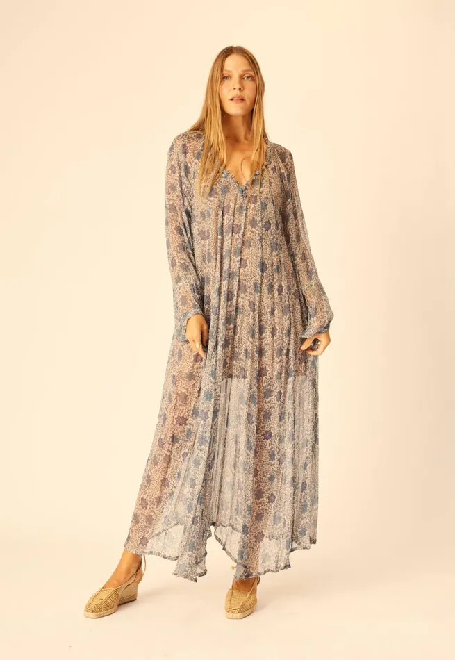 Women Natalie Martin Dresses Fiore Maxi Snowflake Sea