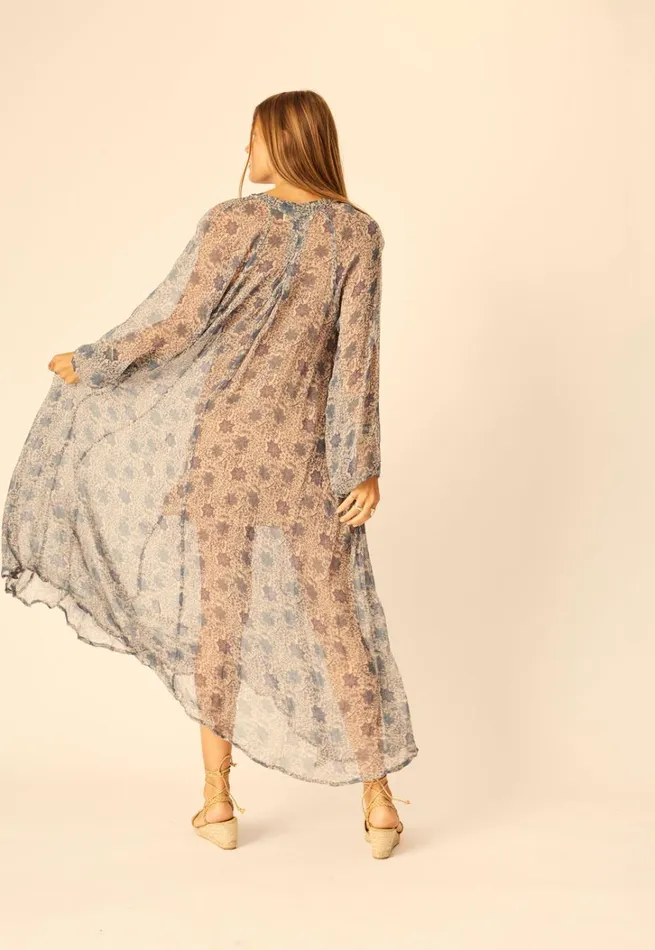 Women Natalie Martin Dresses Fiore Maxi Snowflake Sea