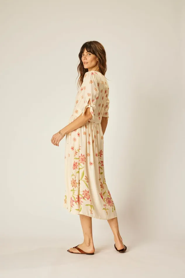 Women Natalie Martin Dresses Layla Dress Starflower Cream