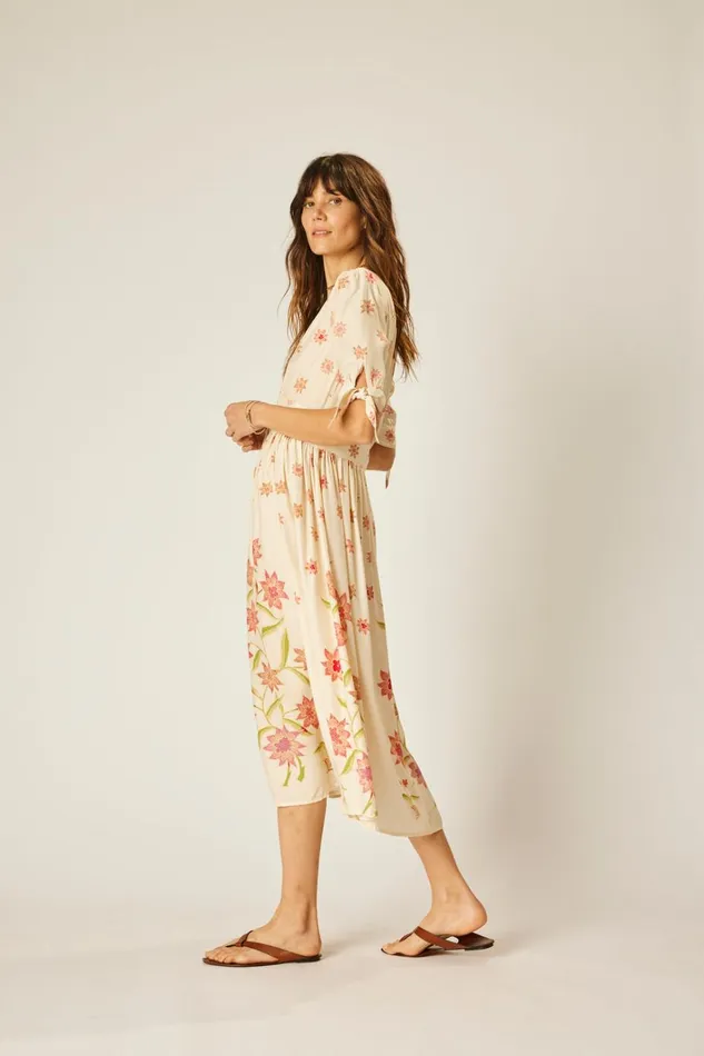 Women Natalie Martin Dresses Layla Dress Starflower Cream