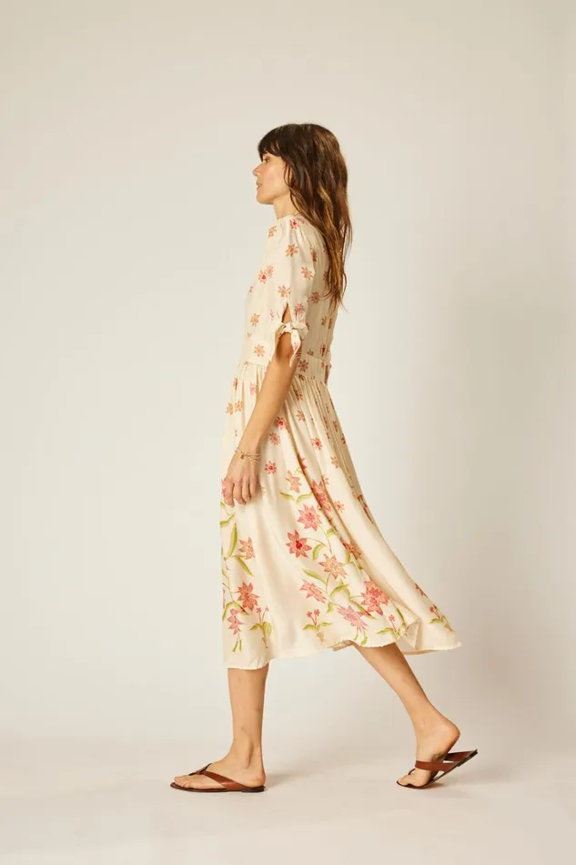 Women Natalie Martin Dresses Layla Dress Starflower Cream