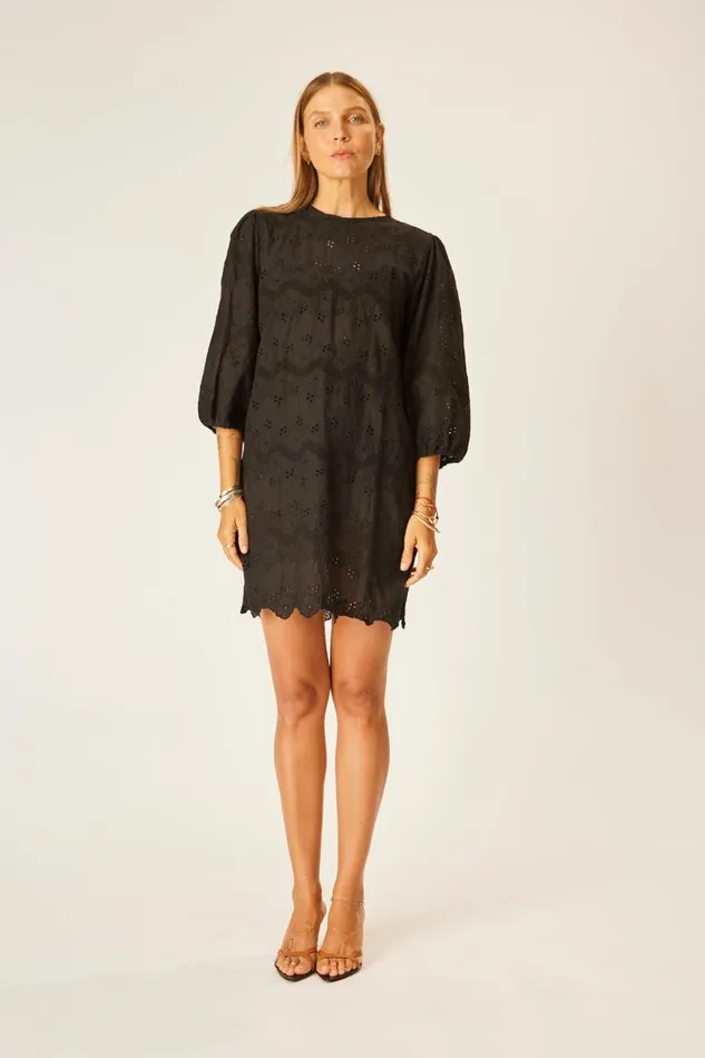Women Natalie Martin Dresses Lisa Dress Geranium Midnight Women Natalie Martin Dresses Lisa Dress Geranium Midnight