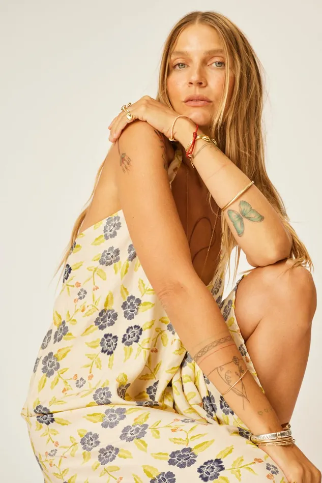 Women Natalie Martin Dresses Lola Dress Prairie Indigo