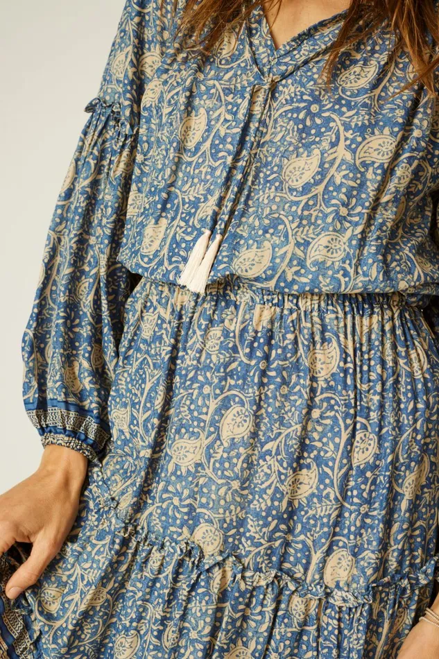 Women Natalie Martin Dresses Maggie Dress Water Lily Blue