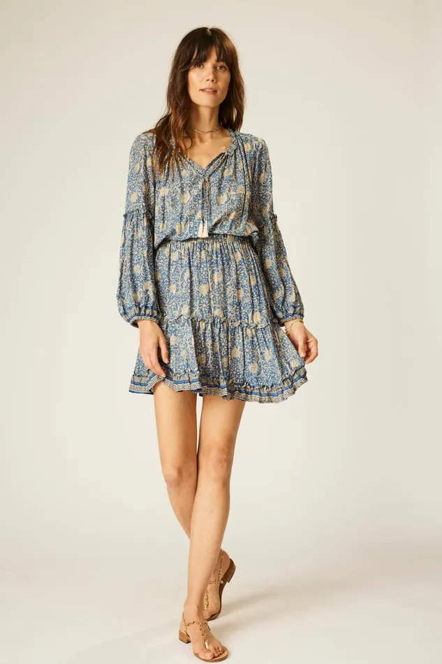 Women Natalie Martin Dresses Maggie Dress Water Lily Blue