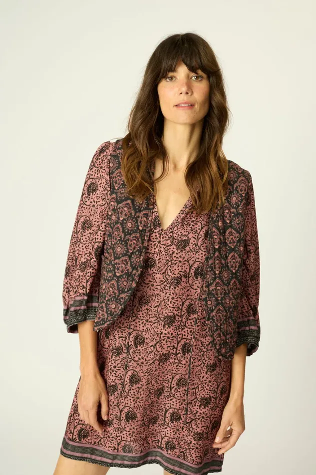 Women Natalie Martin Dresses Maria Dress Water Lily Mauve