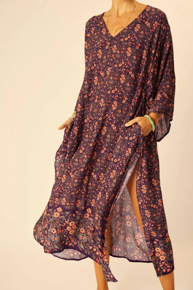 Women Natalie Martin Dresses Marin Dress With Sash Batik Stripe Sage