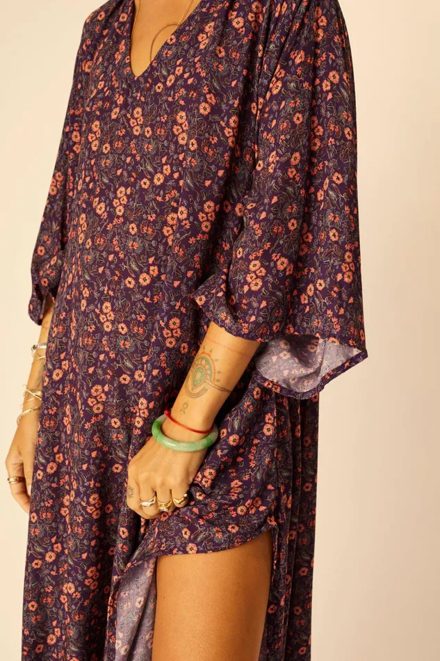 Women Natalie Martin Dresses Marin Dress With Sash Batik Stripe Sage