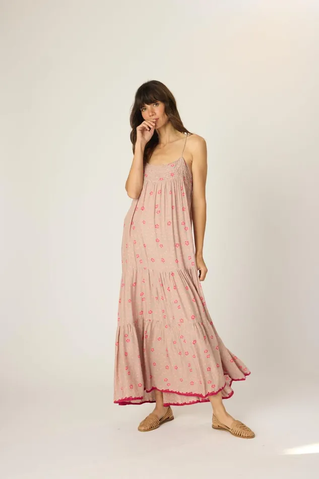 Women Natalie Martin Dresses Melanie Dress Pinwheel Mink