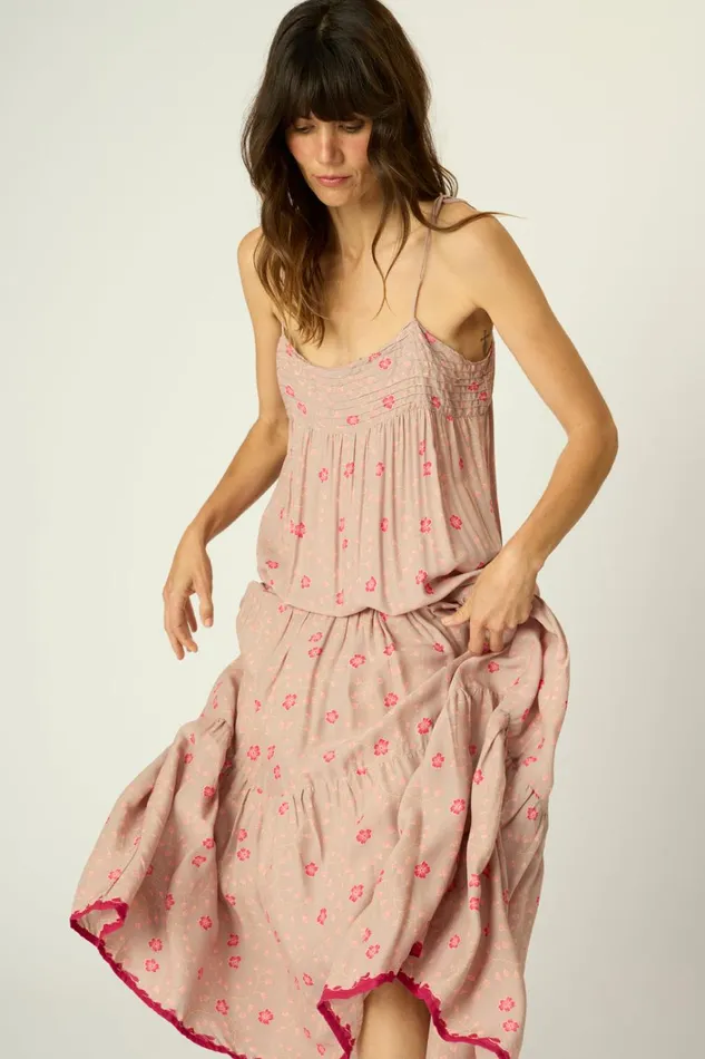 Women Natalie Martin Dresses Melanie Dress Pinwheel Mink