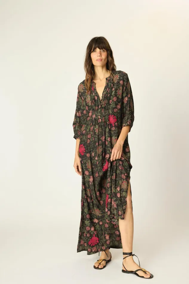 Women Natalie Martin Dresses Sammie Maxi Lehua Black