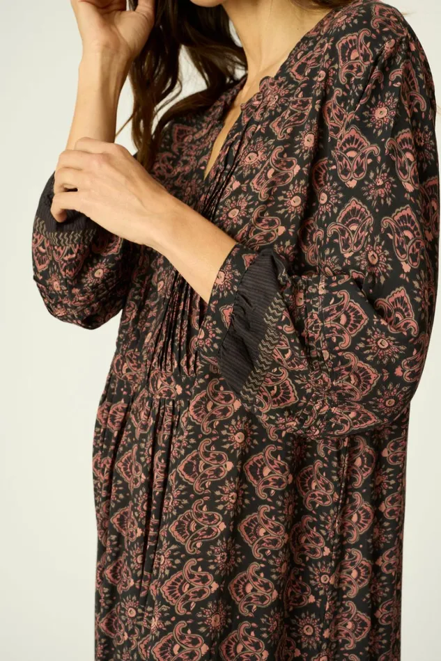 Women Natalie Martin Dresses Sammie Short Dress Fleurdelis Black