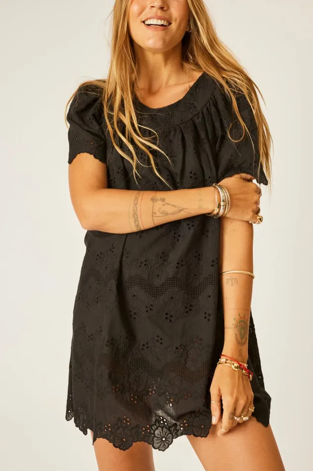 Women Natalie Martin Dresses Sienna Mini Dress Geranium Midnight Women Natalie Martin Dresses Sienna Mini Dress Geranium Midnight
