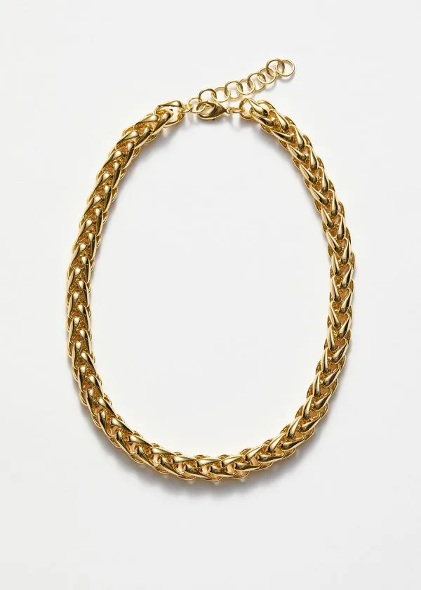 Women Necklaces and Other Stories Rope Chain Necklace Gold