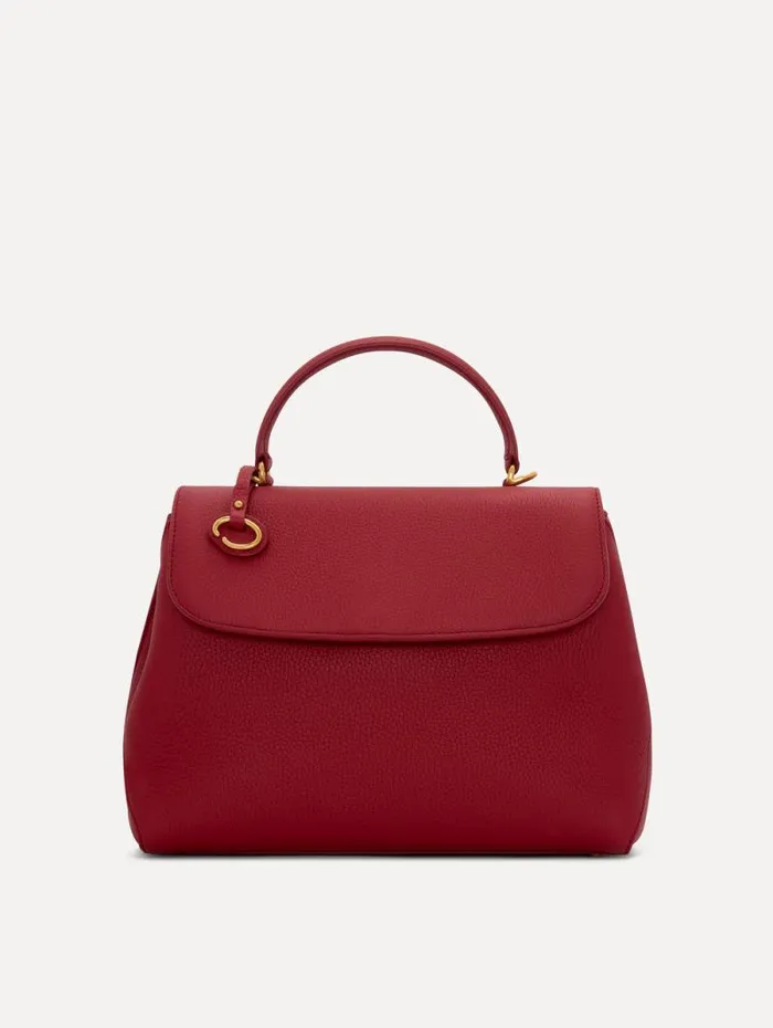 Women Oscar De La Renta Handbags The Poppy Scarlet