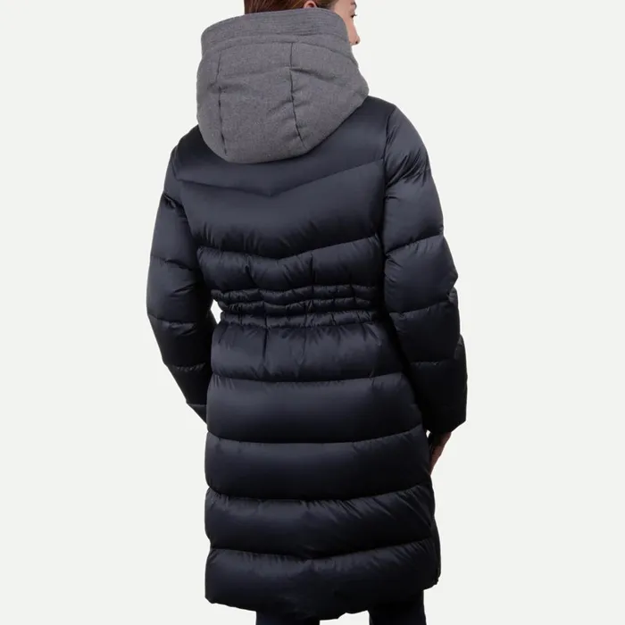 Women Oslo Coat Deep Spacesteel Grey Melange KJUS Jackets and Vests
