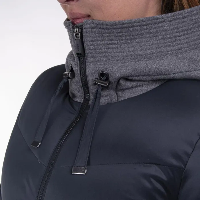 Women Oslo Coat Deep Spacesteel Grey Melange KJUS Jackets and Vests