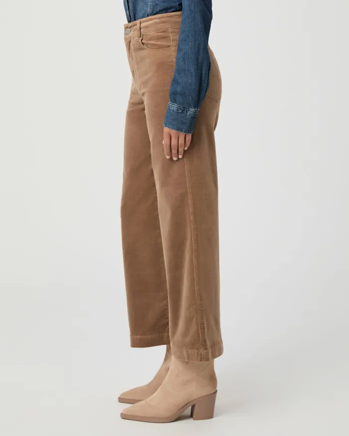 Women Pants PAIGE Anessa Wide Leg Pant 8211 Burnt Sugar Corduroy Women Pants PAIGE Anessa Wide Leg Pant 8211 Burnt Sugar Corduroy