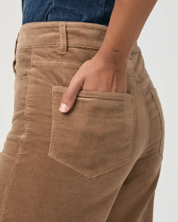 Women Pants PAIGE Anessa Wide Leg Pant 8211 Burnt Sugar Corduroy Women Pants PAIGE Anessa Wide Leg Pant 8211 Burnt Sugar Corduroy
