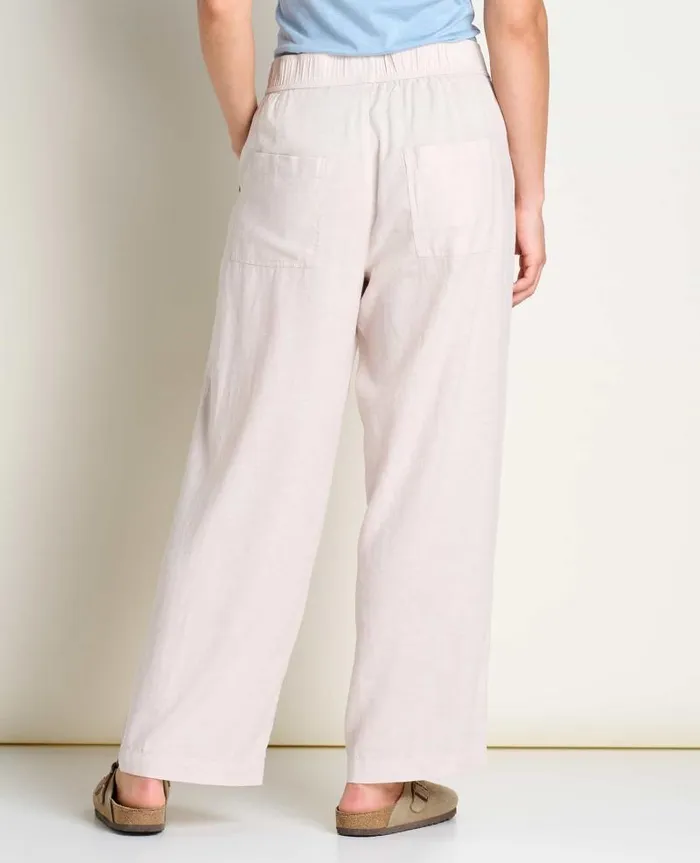 Women Pants Toad and Co Taj Hemp Pant Oatmeal