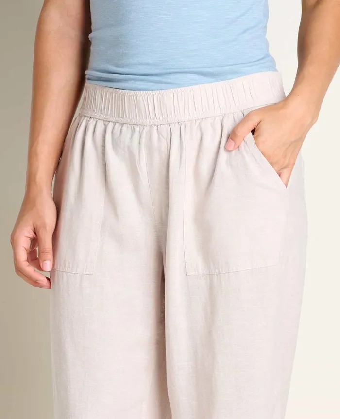 Women Pants Toad and Co Taj Hemp Pant Oatmeal