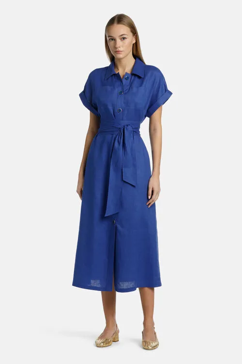Women Patrono Patrono Bluette Dresses and Jumpsuits Luisa Spagnoli