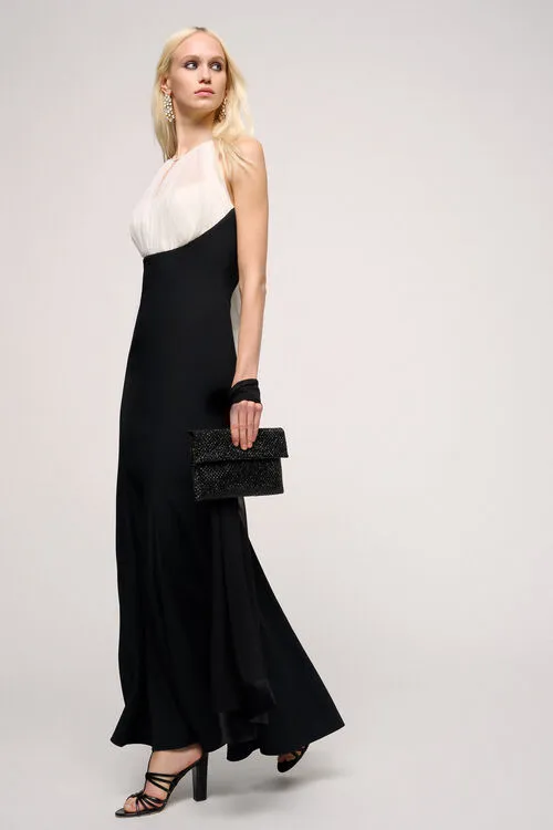 Women Pendente Pendente BlackCreamCream Formal Dresses Luisa Spagnoli Women Pendente Pendente BlackCreamCream Formal Dresses Luisa Spagnoli