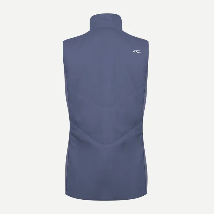 Women Radiation Vest 8211 Insulated Golf Vest Steel Blue KJUS Midlayers and Sweaters