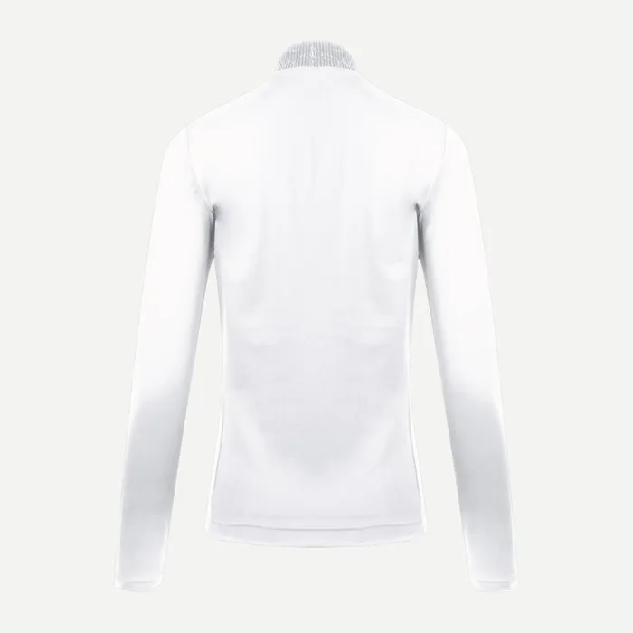 Women Retention HalfZip White KJUS Jackets and Vests