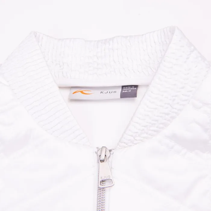 Women Retention HalfZip White KJUS Jackets and Vests