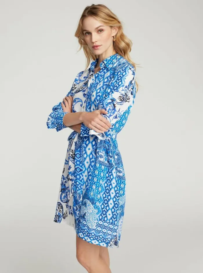 Women Robert Graham Dresses Charlotte Dress Blue