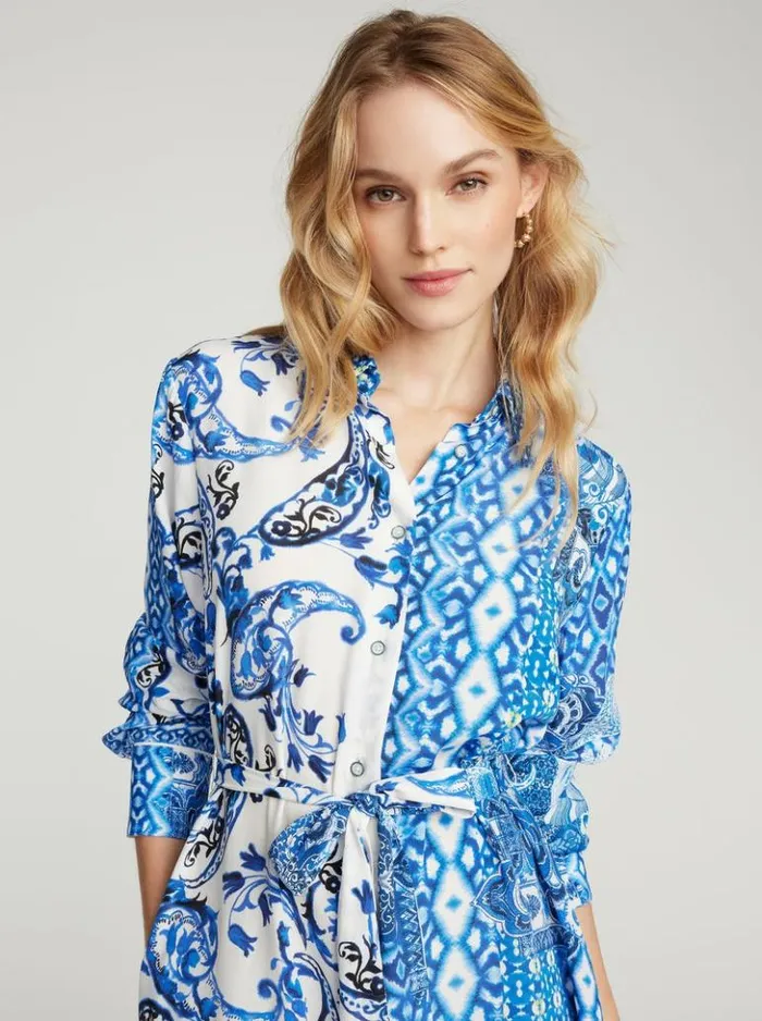 Women Robert Graham Dresses Charlotte Dress Blue
