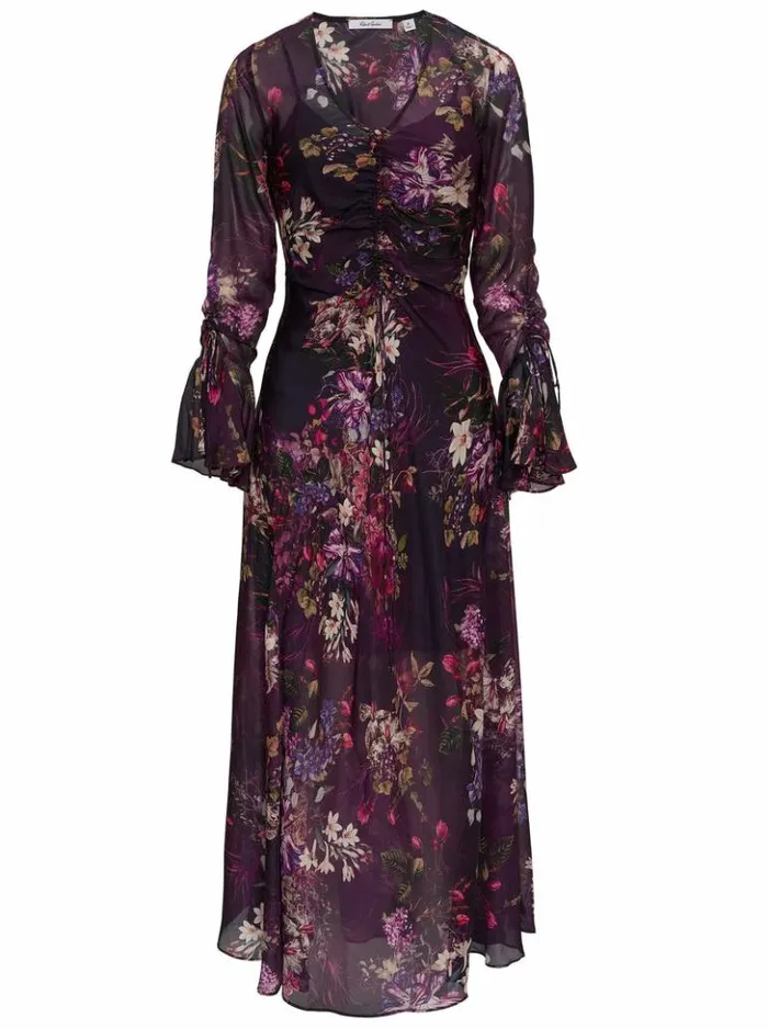 Women Robert Graham Dresses Diana Dress Aubergine