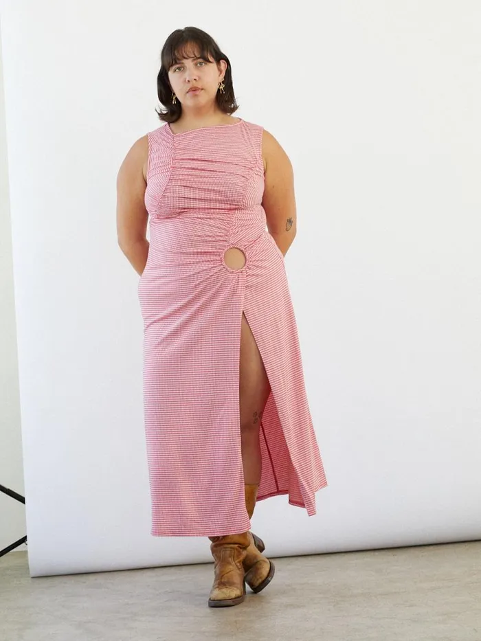 Women Savannah Cinch Dress Pomodoro Gingham Lisa Says Gah Dresses Women Savannah Cinch Dress Pomodoro Gingham Lisa Says Gah Dresses