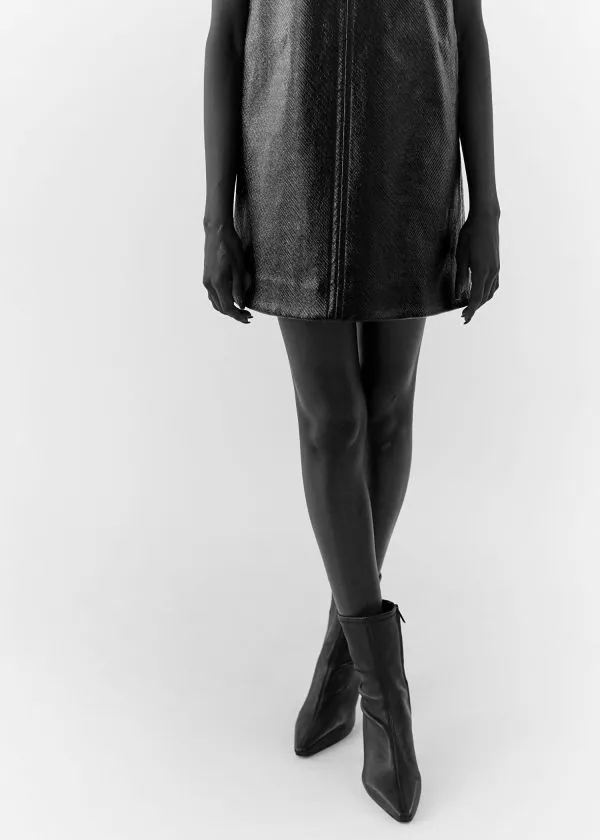 Women Sets and Suits and Other Stories Sleeveless ALine Mini Dress Black