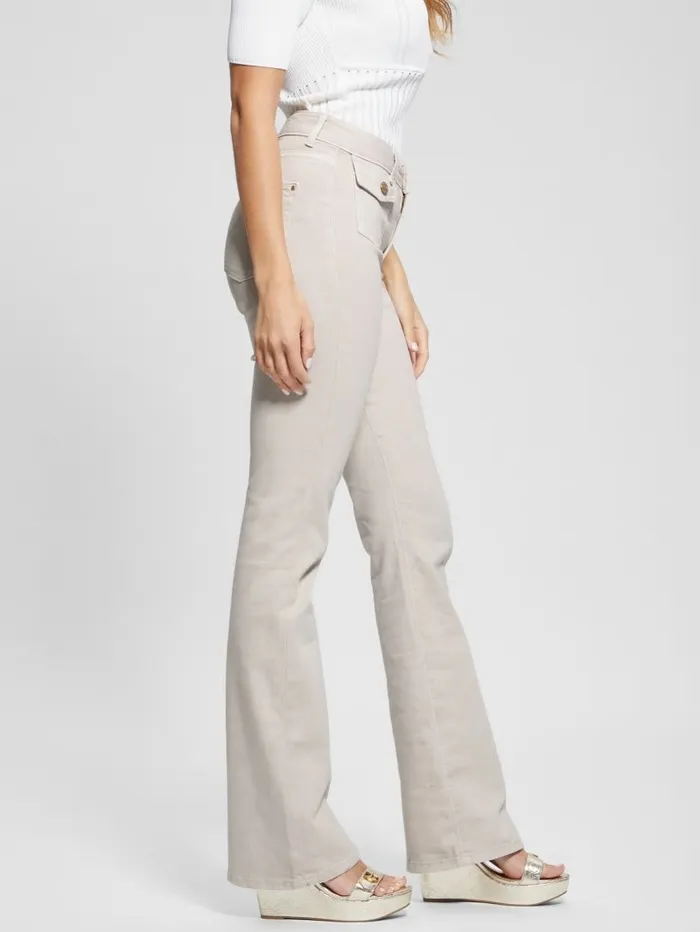 Women Sexy Flare Jeans Vanilla Blush Jeans and Denim GUESS Women Sexy Flare Jeans Vanilla Blush Jeans and Denim GUESS