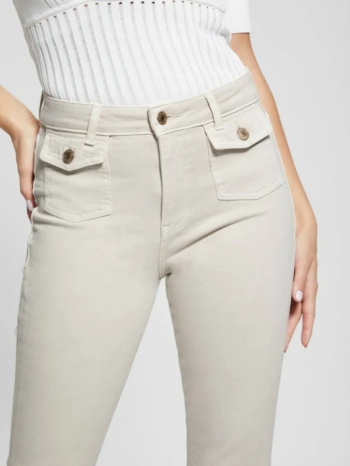 Women Sexy Flare Jeans Vanilla Blush Jeans and Denim GUESS Women Sexy Flare Jeans Vanilla Blush Jeans and Denim GUESS