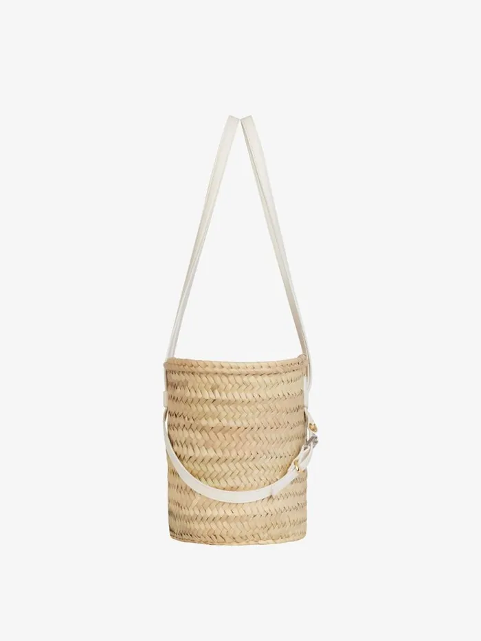 Women Shoulder Bags Givenchy Small Voyou Basket Bag In Raffia Ivory Women Shoulder Bags Givenchy Small Voyou Basket Bag In Raffia Ivory