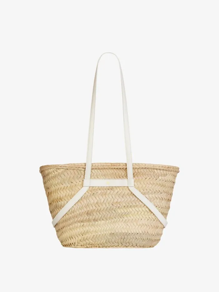 Women Shoulder Bags Givenchy Small Voyou Basket Bag In Raffia Ivory Women Shoulder Bags Givenchy Small Voyou Basket Bag In Raffia Ivory