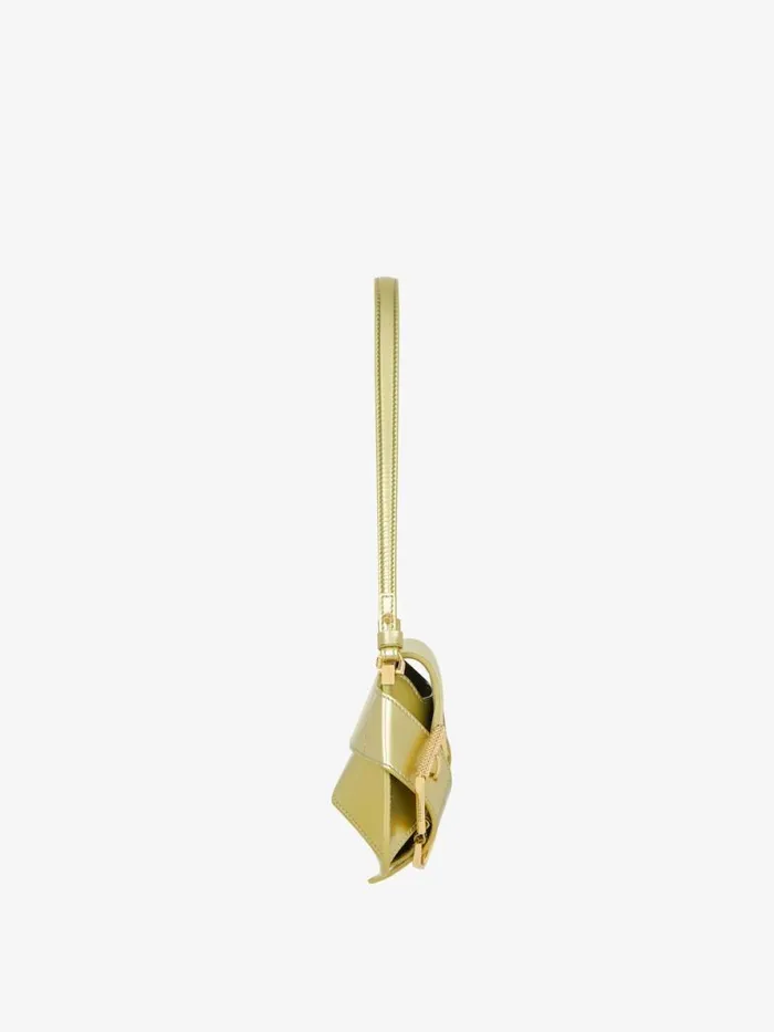 Women Shoulder Bags Givenchy Voyou Shoulder Flap Bag In Patent Effect Leather Almond Green Women Shoulder Bags Givenchy Voyou Shoulder Flap Bag In Patent Effect Leather Almond Green